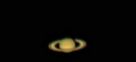 Saturn und Jupiter am 22.9.2021