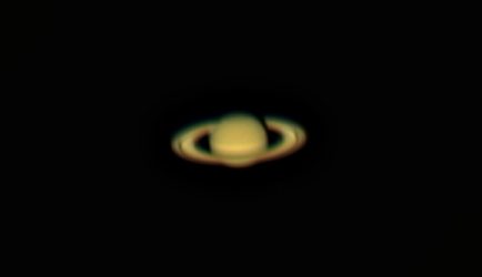 Saturn und Jupiter am 22.9.2021