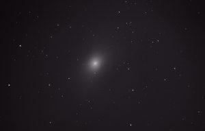 Andromeda-Galaxie M31, 57x13s (38x ISO3200, 19xISO6400), Canon EOS 1200D, 90mm Maksutov