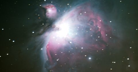 Mond, Saturn und Orionnebel am 26.12.2025