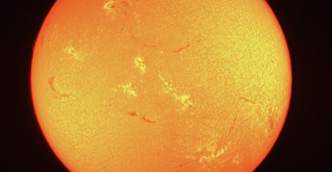Üben für die Sonnenfinsternis